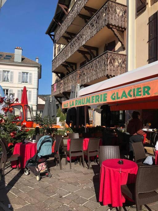 Le Coeur De Gerardmer F2 Plein Centre 4P + Garage ภายนอก รูปภาพ